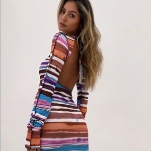 NWT Verge Girl Backless Dress